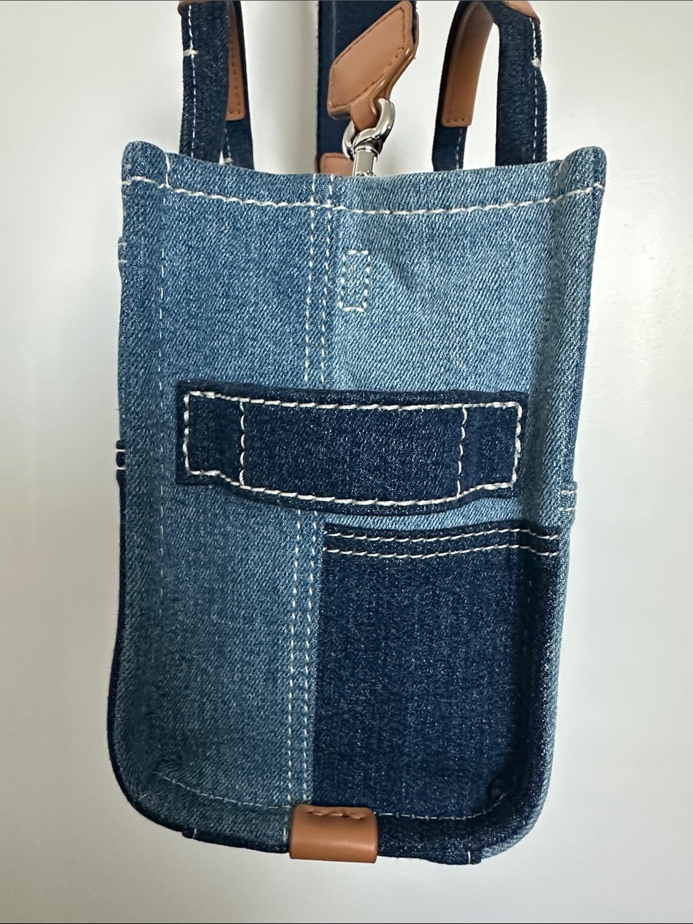 MARC JACOBS THE DENIM SMALL TOTE BAG - Picture 4 of 10